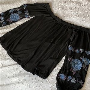 Off The Shoulder Flowy Top